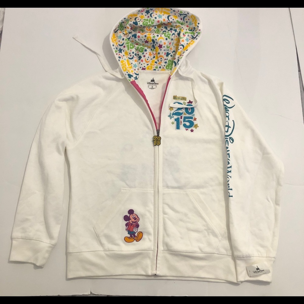 Disney Mickey Mouse 2015 Full Zip  Hoodie Jacket